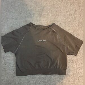 Alphalete seamlesss crop top, worn twice